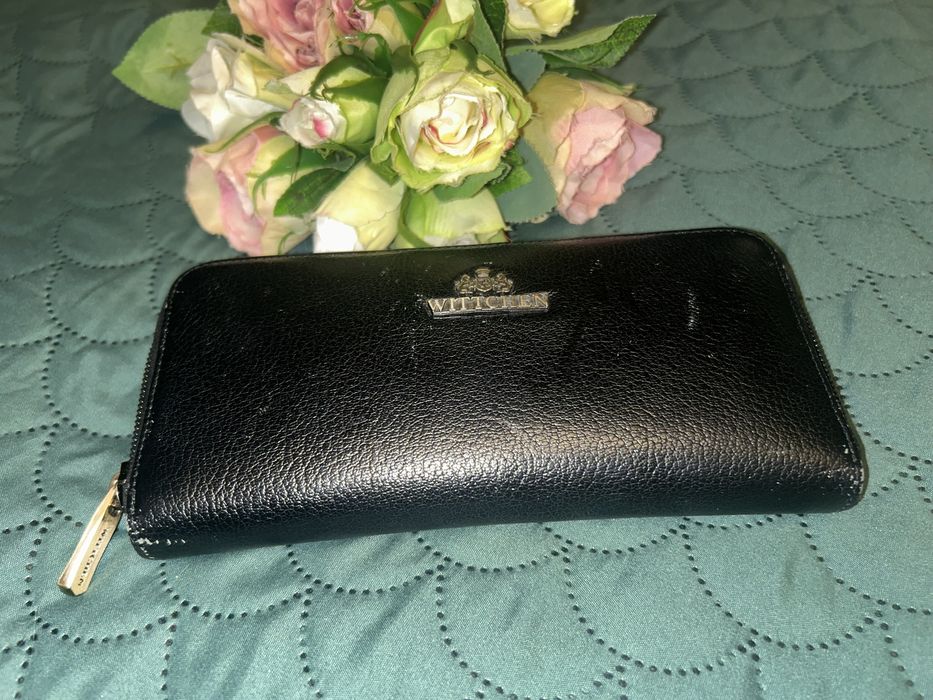 Wittchen Duży czarny portfel damski z kolekcji  Italy 02 1-393 (g1) 54
