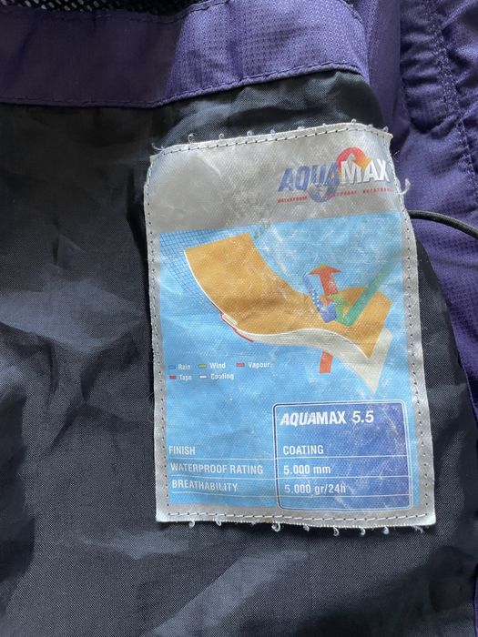 Kurtka turystyczna McKinley rozmiar M 38 śliwka Aquamax 5.5 5000gr/24h