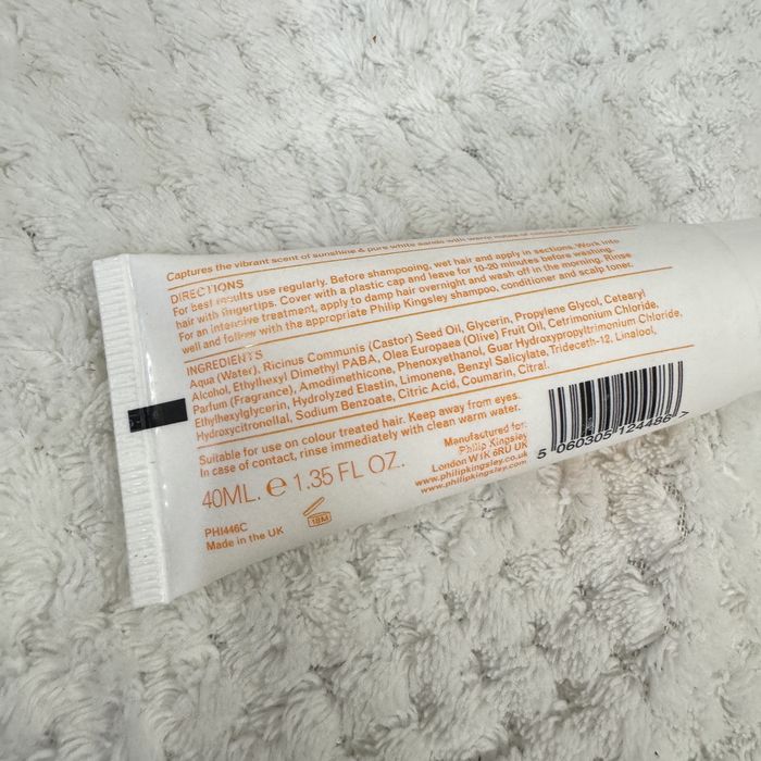 Kuracja do włosow Philip Kingsley Coconut Breeze Elasticizer