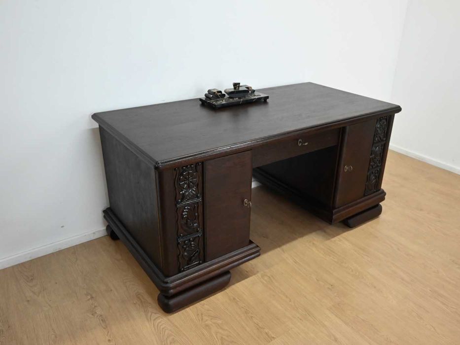 antyk mebel biurko art deco