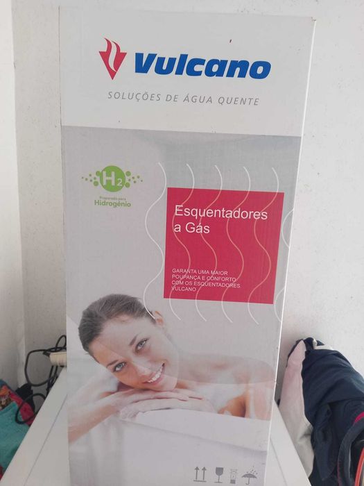 Esquentador Vulcano  Click 2 NOVO (Na Caixa)