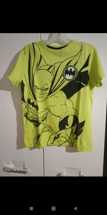 Bawełniany t-shirt chłopięcy 134/140