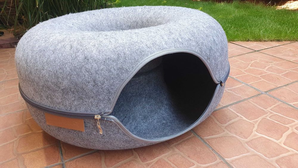 Markowy Donut Tunel drapal dla kota leżanka domek DREAMTEAM