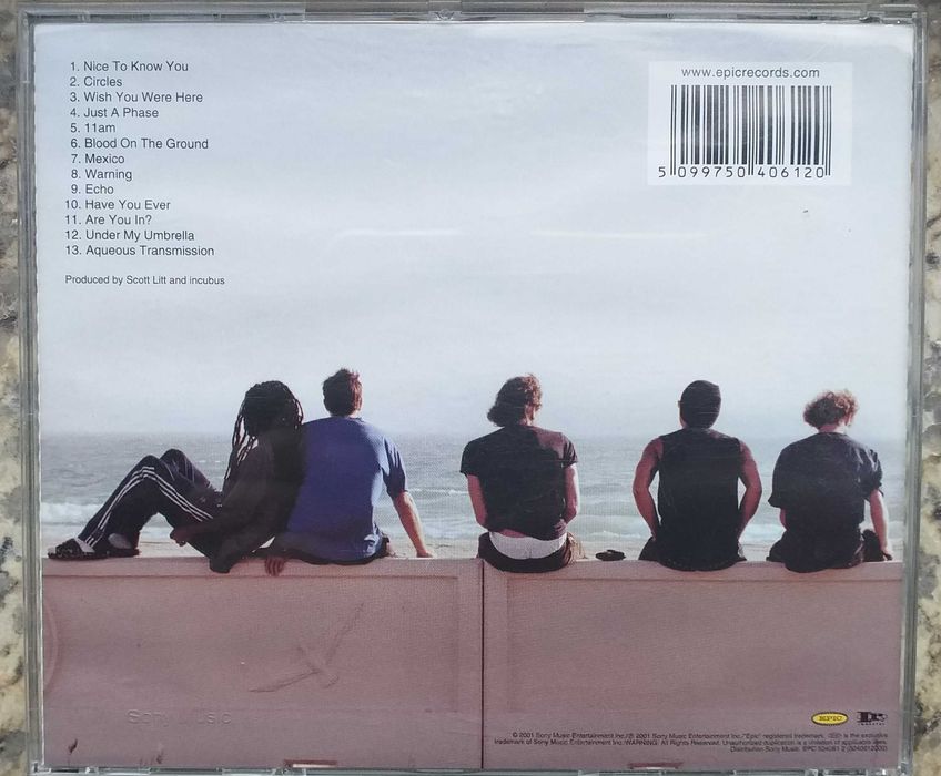 Cd Incubus “Morning View” como novo