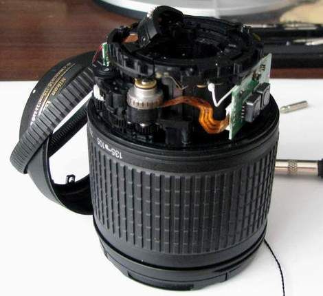 Ремонт объективов любой сложности