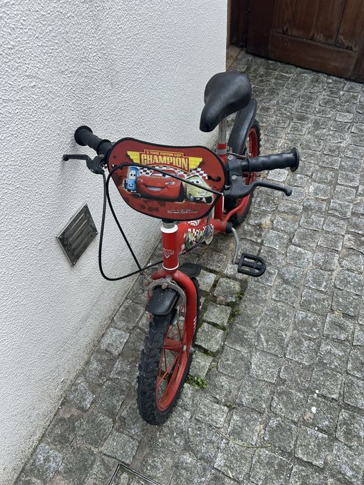 Bicicleta Faisca Mcqueen