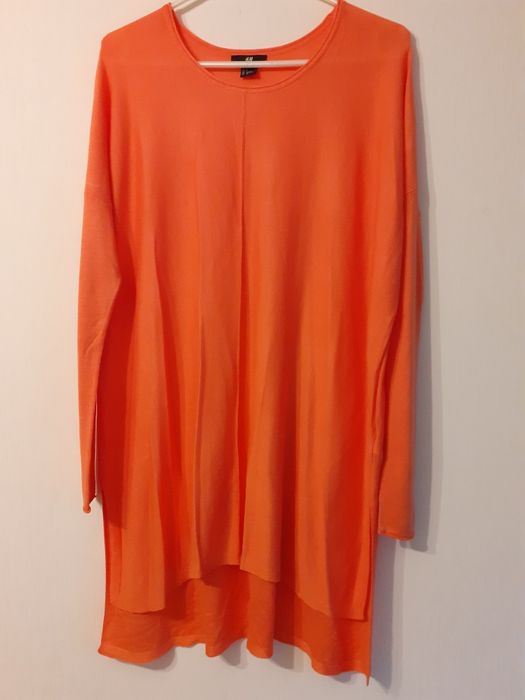 Bluzka H&M pomarańczowa