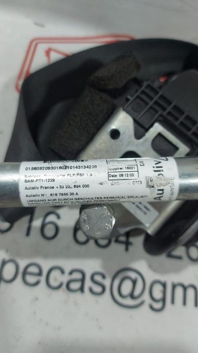 Cinto de Segurança Com Pré Tensor Frente Direito Alfa Romeo Mito