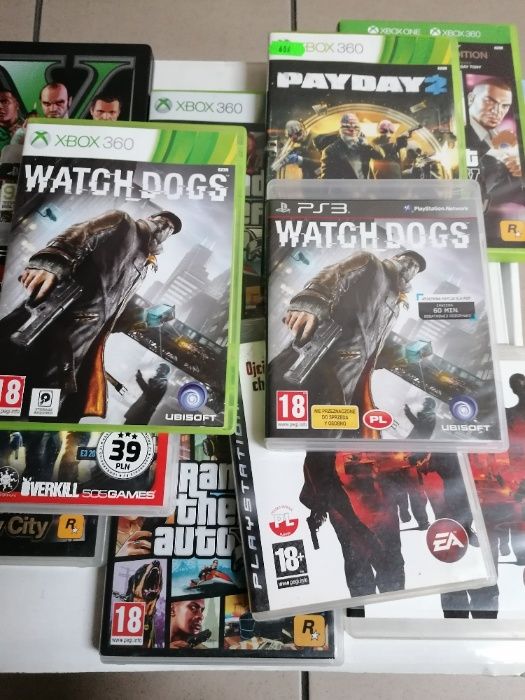 GTA V GTA IV Sleeping Dogs Watchdogs Payday 2 The God Father ps3 xbox