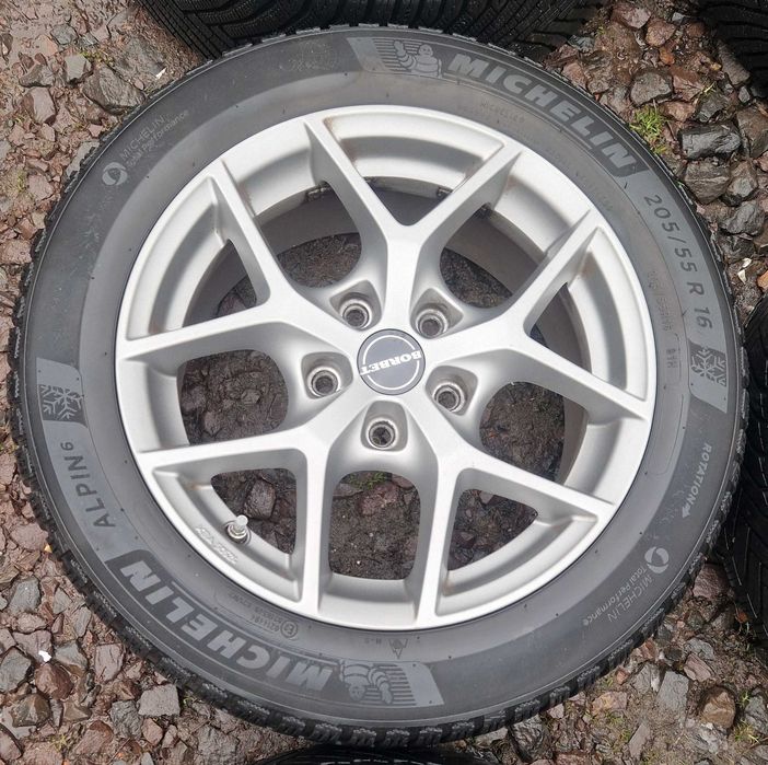 Felgi aluminiowe VW Seat Skoda Borbet Y 5x112 7Jx16 ET48 Kpl.