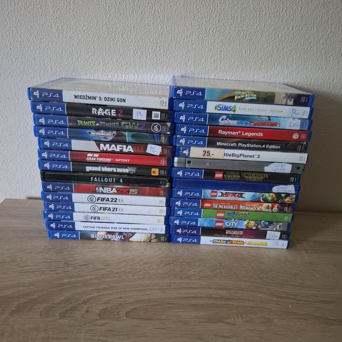Zestaw gier ps4 gry Sony PlayStation komplet games konsola ps5 lego