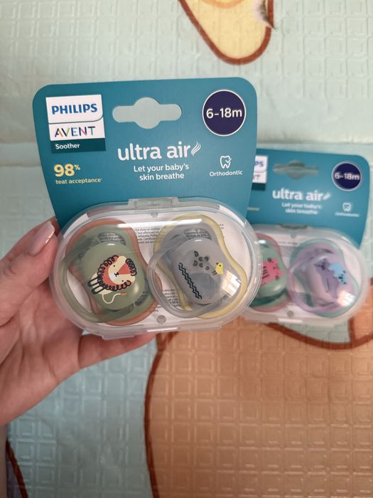 Пустушки 6-18 міс