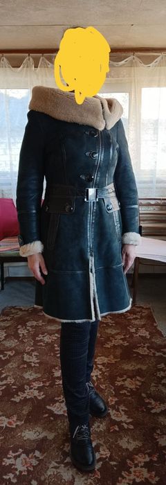 Дублёнка из натуральной кожи ДОСТАВКА БЕСПЛАТНО