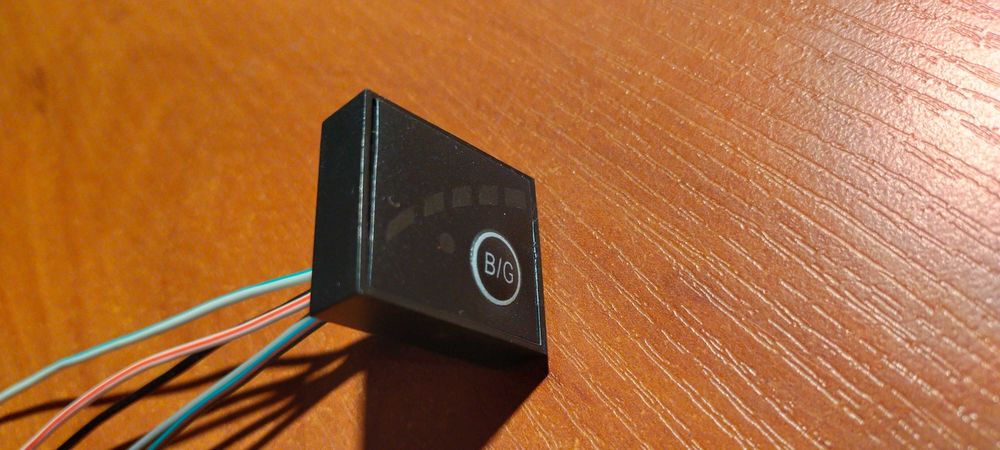 Кнопка YOTA RED ГБО4 Нова 5 дротів на виході