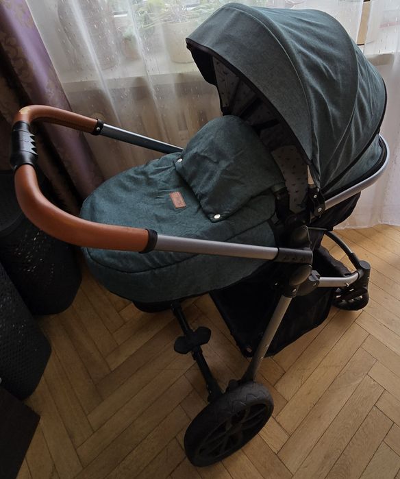 Wózek głęboko spacerowy 2 w 1  Momi