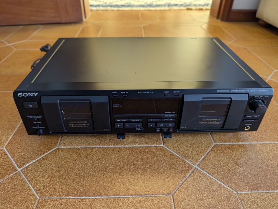 Leitor de Cassetes Sony TC-WE 435