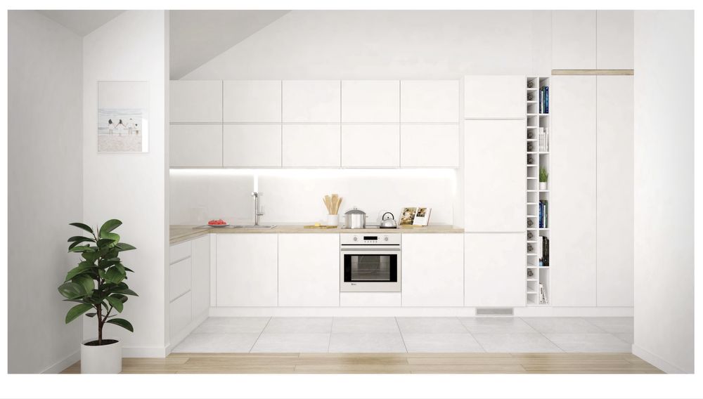 Wysokie przestronne mieszkanie z balkonem 16m2 +MP w hali