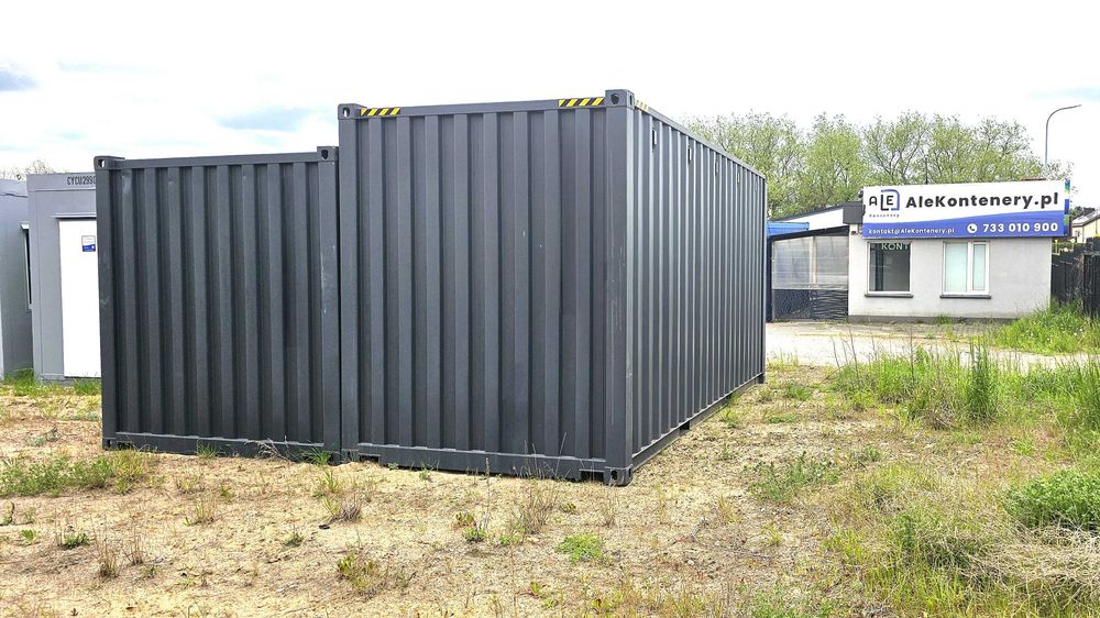 KONTENER MORSKI 20’HC Nowy, wysoki, od ręki, 6-metrowy, Elbląg