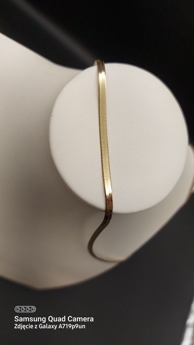 Nowy złoty łańcuszek żmijka 585 9,55 gram