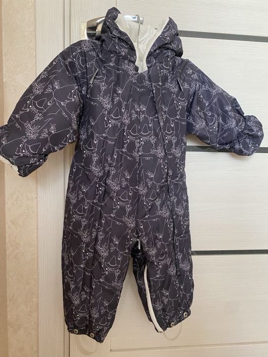 Дитячий комбінезон Reima Moomin 68-74 см сірий як новий