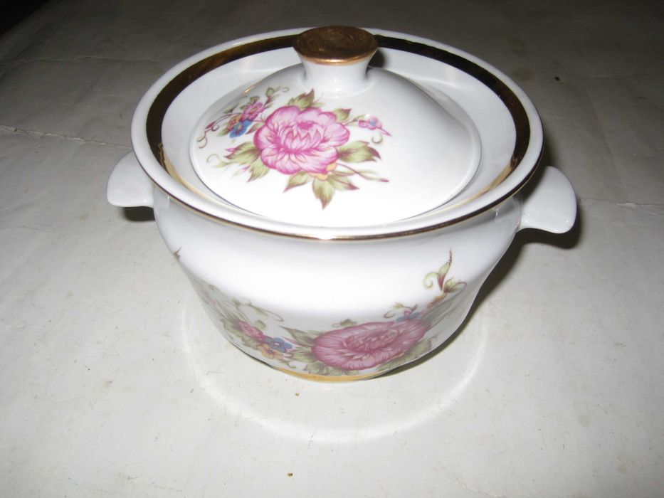 Фарфоровая сахарница Тернопольский фарфоровий завод из СССР