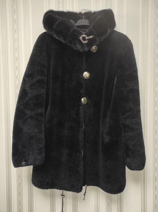 Шуба из натурального меха ХЛ