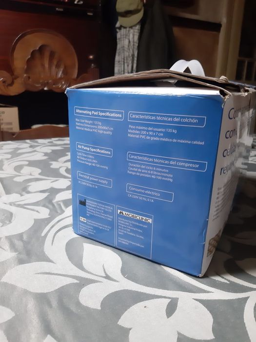 Colchão anti escaras com motor como NOVO