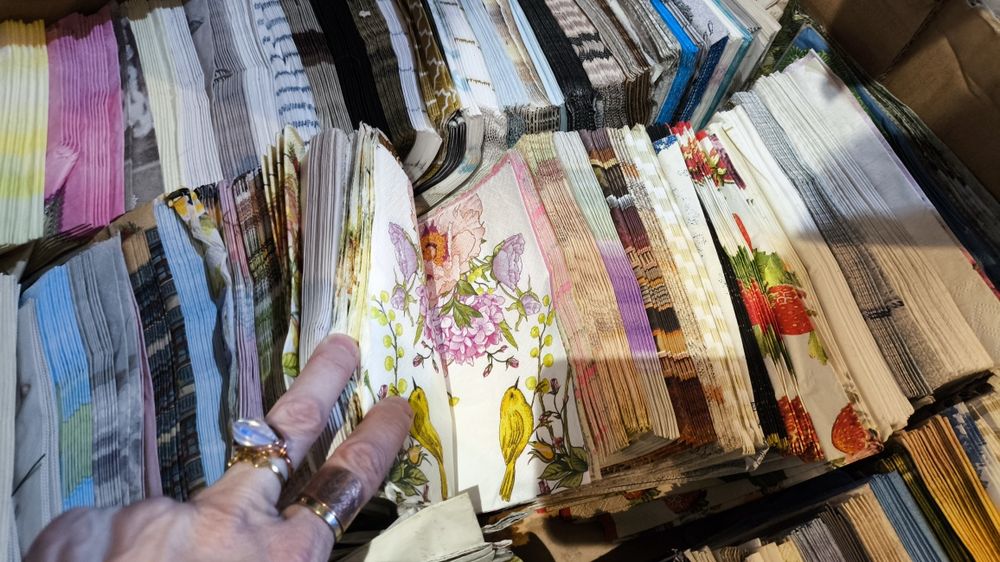 Serwetki decoupage duża ilość.