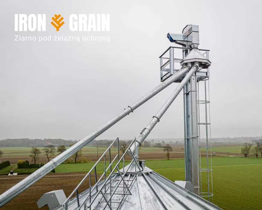 Podajniki kubełkowe 16 m do silosów podajnik pionowy IRON GRAIN