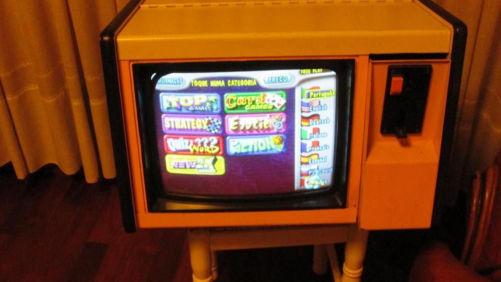 Máquina jogos touche original