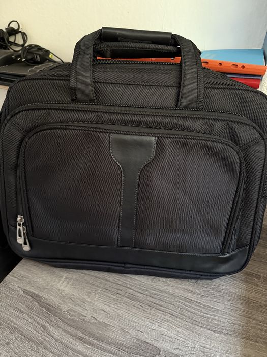 Torba aktówka na laptopa/dokumenty na ramię/ 5 przegród - nowa