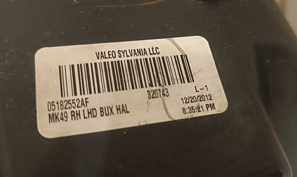 Lampa Przód Prawa Jeep Compas