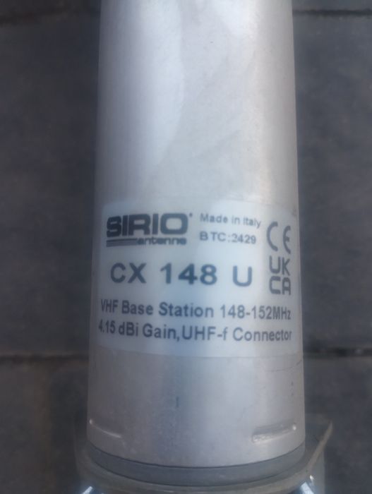 Antena Sirio CX 148 U