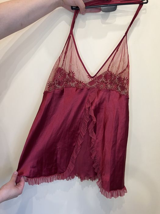 Нічний пеньюар червоний