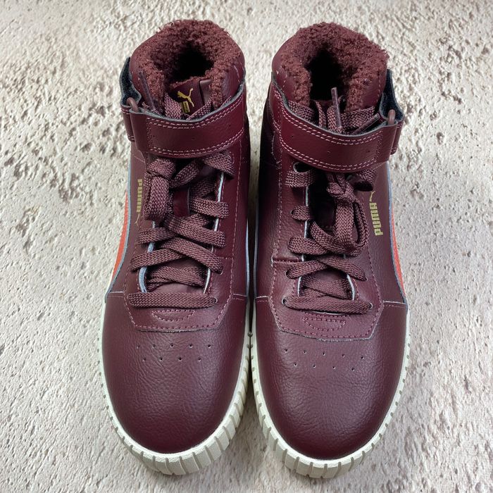 оригінал нові зимові жіночі кросівки puma carina winter утеплені