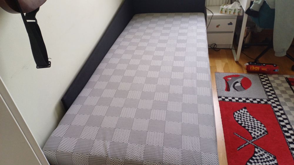 Tapczan Jacek Abra Meble łóżko na sprężynach 80x200