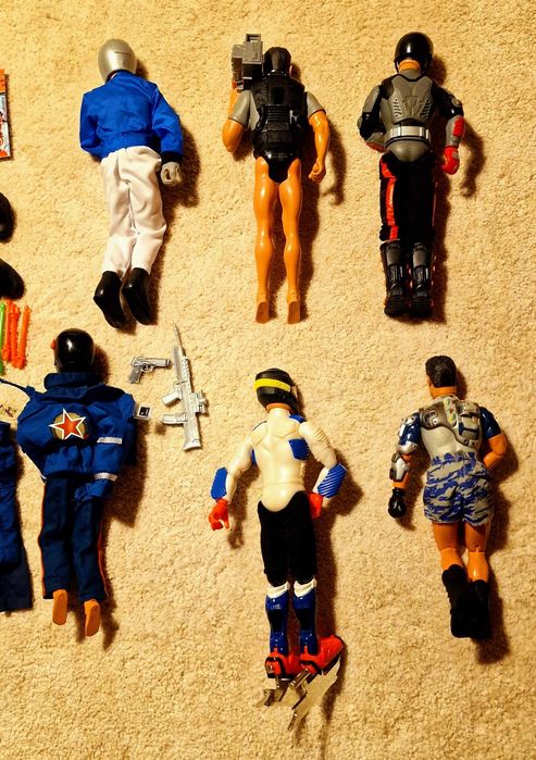 Bonecos Action Man anos 90 e Acessórios