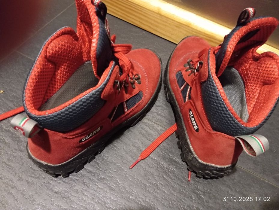 Buty zimowe za kostkę trekkingowe  Olang Cortina tex kid 35 Ross