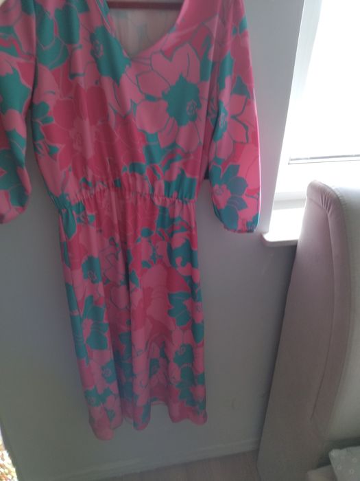 Sukienka 42, różowa