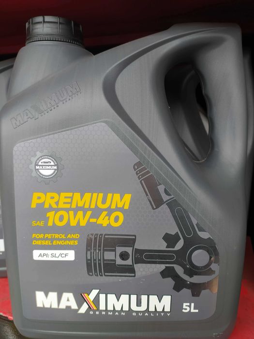 Maximum 10w-40 моторное масло полусинтетика 5л/1л