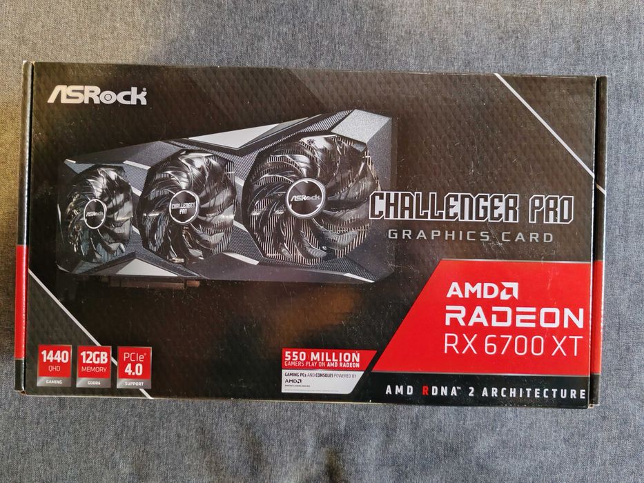 RX 6700 XT 12gb Asrock Challenger Pro OC