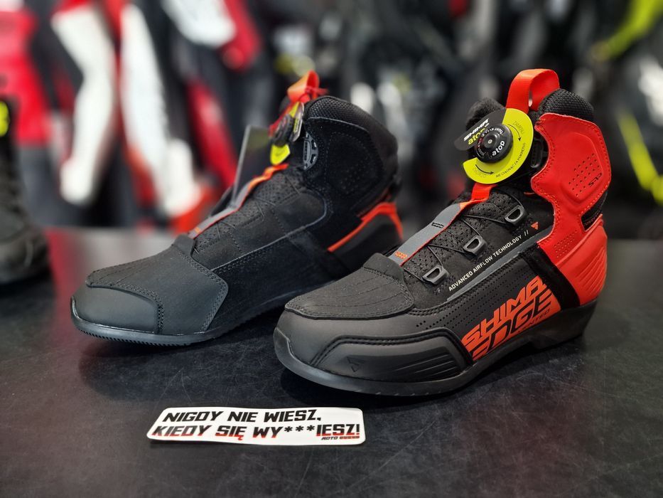 MotoSzafa BUTY SHIMA EDGE VENT MEN RED !gratis/raty!