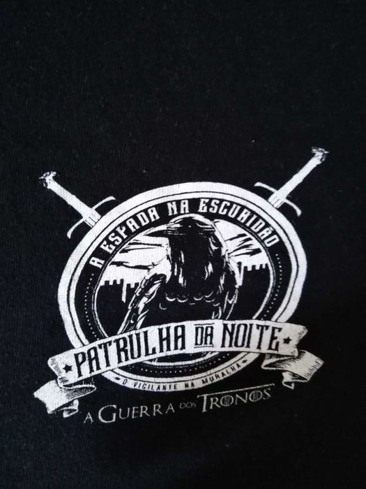 T-shirt Negra A Guerra dos Tronos (Game of Thrones) Keya Europe M