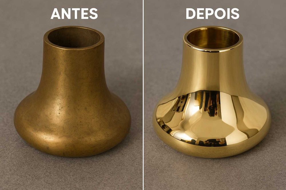 Polimento Profissional de Alumínio, Inox, Latão e Outros Metais