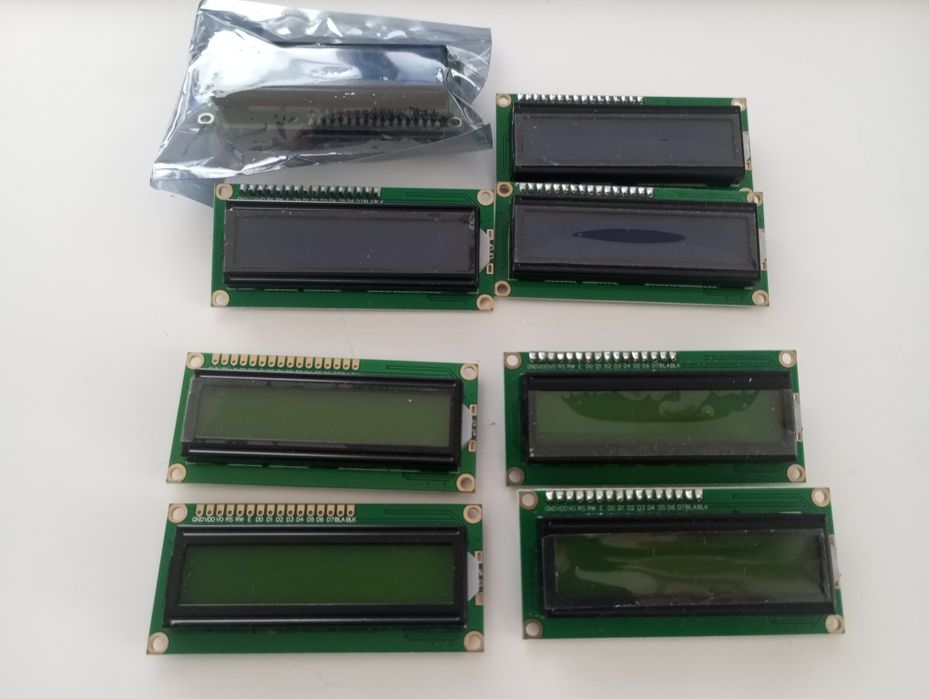 Дисплей LCD 1602 + модуль I2C/IIC / OLED LCD 0.96 / SSD1306 I2C 0.91