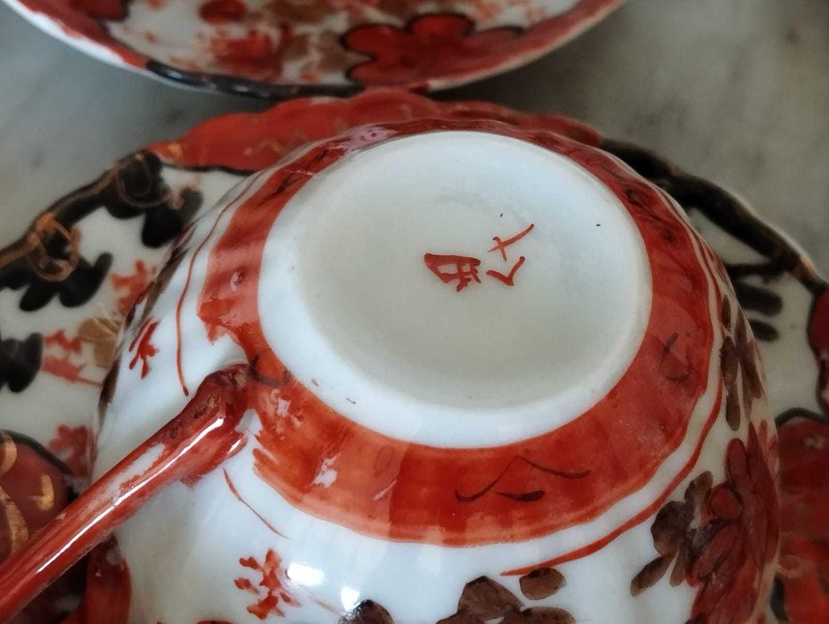 Conjunto Chá Antigo Oriental