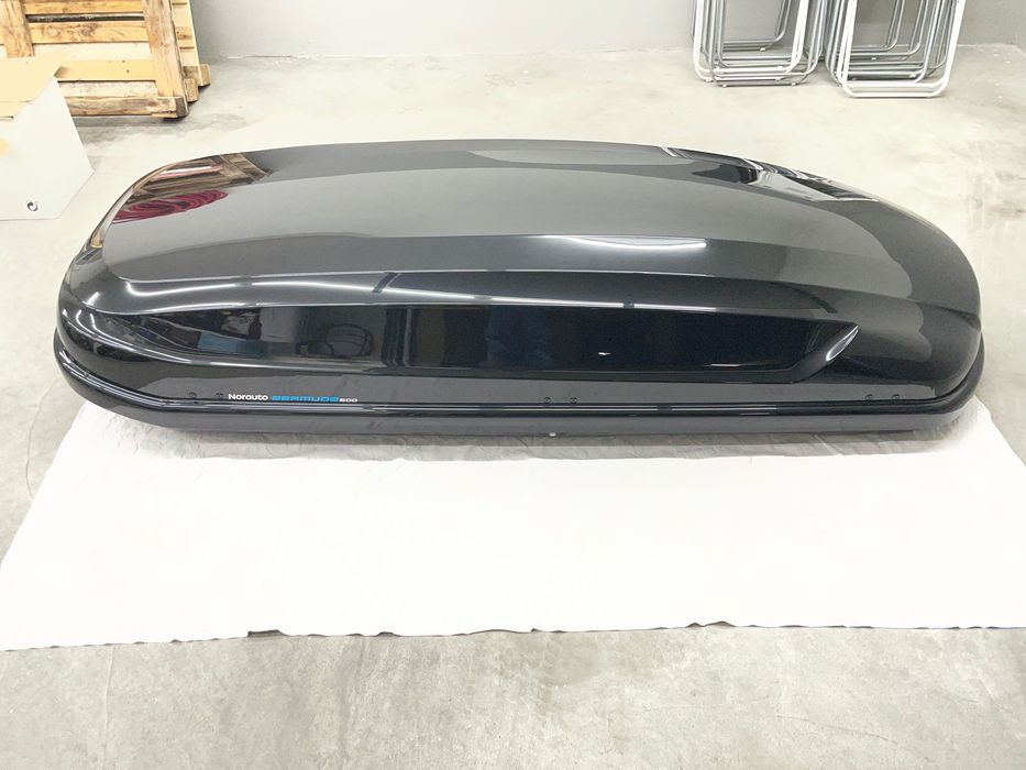 Caixa de carga norauto bermude 500 preto brilhante - nova