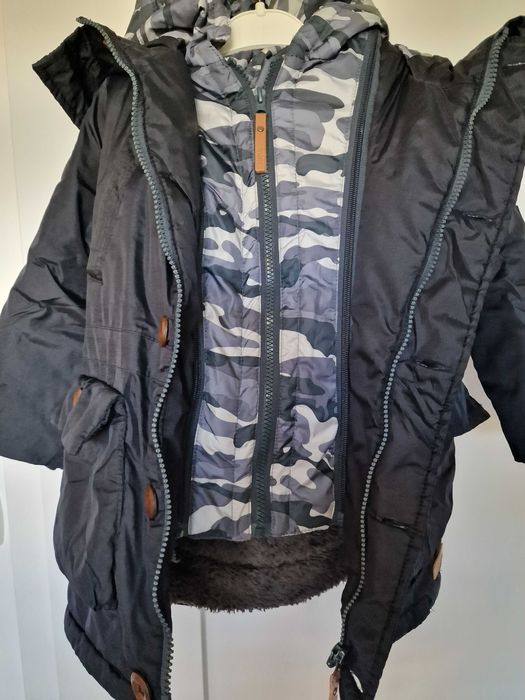 Kurtka zimowa chłopięca