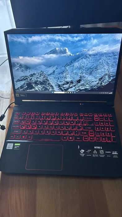 Laptop Gamingowy GTX 1650 Ti i5-10300H 32GB 1TB/512 SSD Nitro AN515-55