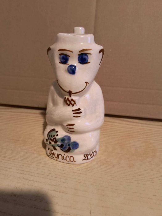 Dzbanek pijałka ceramika prl małpka Krynica Zdrój